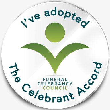 The Celebrant Accord badge The Celebrant Accord badge